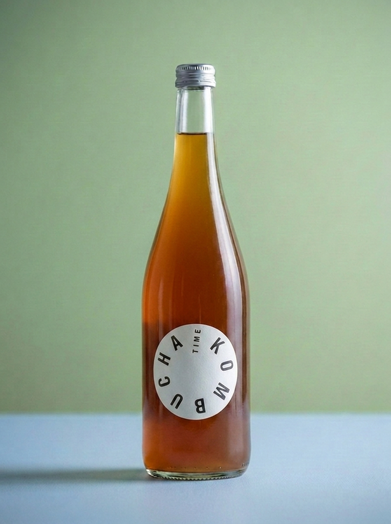 Kombucha Time Limited 750 ml – Laurbær, Granskud & Oolong